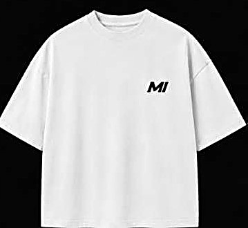 Tee Mauvaise Influence, blanc, écriture noire, face