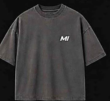 Tee Mauvaise Influence, gris, écriture blanche, face